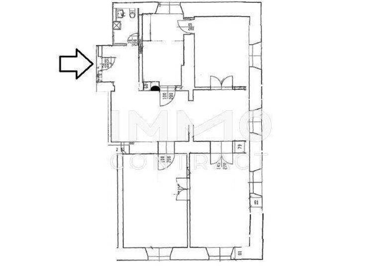 Büro zur Miete 8,40 € 4 Zimmer 128 m² Bürofläche Heinrichstraße 47a Geidorf Graz 8010