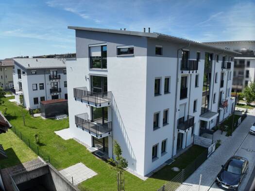 Wohnung zum Kauf - Neubau provisionsfrei 724.900 € 2 Zimmer 76,5 m² EG Obere Bahnhofstr. 32 Germering 82110