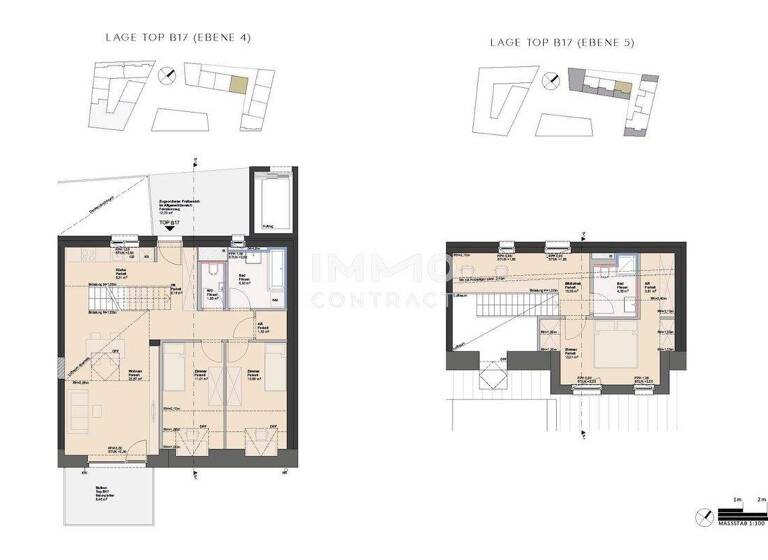 Maisonette zum Kauf - Erstbezug 478.000 € 4 Zimmer 103,3 m² Ufer Linz 4030
