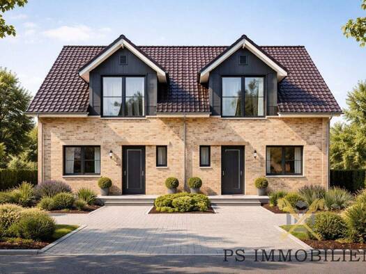 Doppelhaushälfte zur Miete - Erstbezug 1.460 € 5 Zimmer 110 m² 400 m² Grundstück Klausdorf Schwentinental 24222