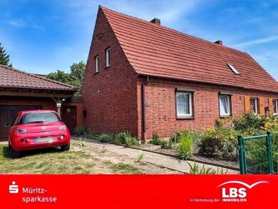 Doppelhaushälfte zum Kauf provisionsfrei 145.000 € 3 Zimmer 72 m² 517 m² Grundstück Röbel Röbel 17207