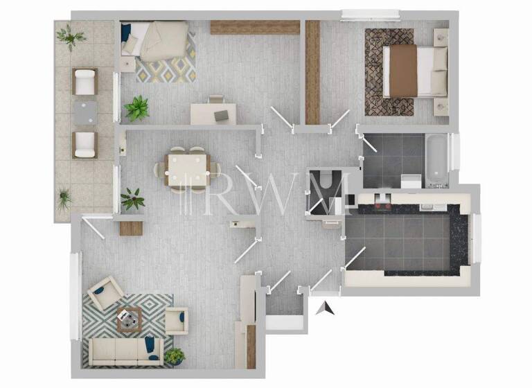 Wohnung zum Kauf 369.000 € 4 Zimmer 102 m² Zell Esslingen 73730