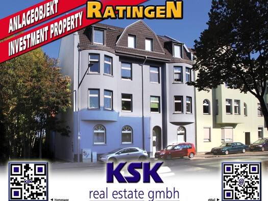 Wohn- und Geschäftshaus zum Kauf als Kapitalanlage geeignet 1.950.000 € 895 m² 501 m² Grundstück Ratingen 40882