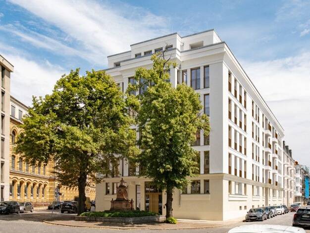 Wohnung zur Miete 2.435 € 5 Zimmer 143,3 m² 5. Geschoss Chopinstraße 19 Zentrum-Ost Leipzig 04103