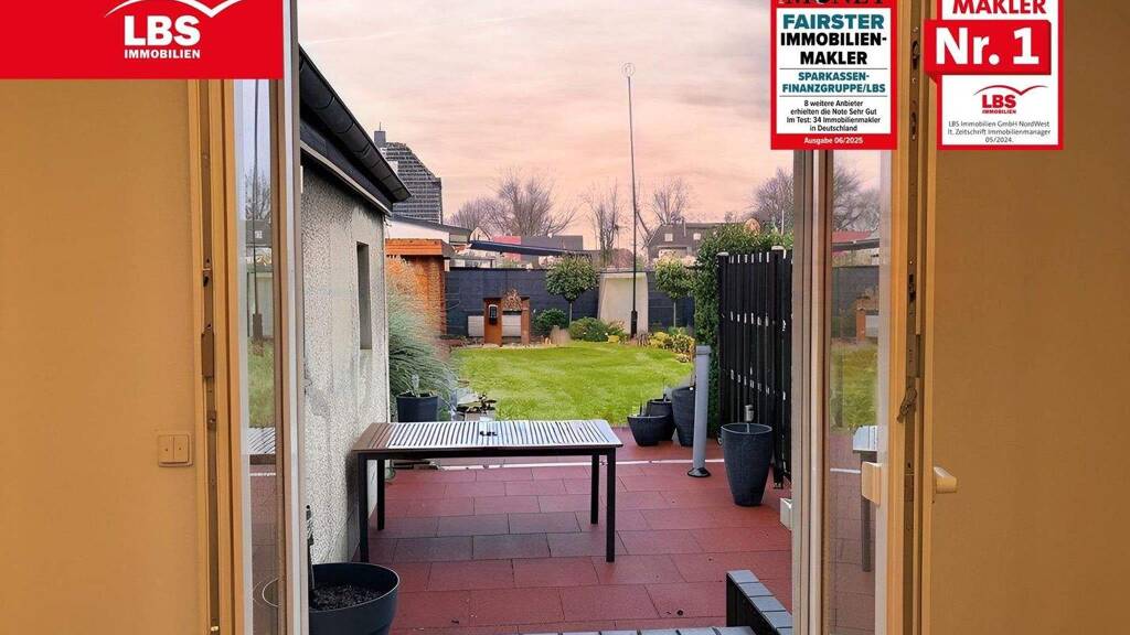 Reihenmittelhaus zum Kauf 199.999 € 3,5 Zimmer 73 m² 300 m² Grundstück frei ab sofort Hassel Gelsenkirchen, Hassel 45896