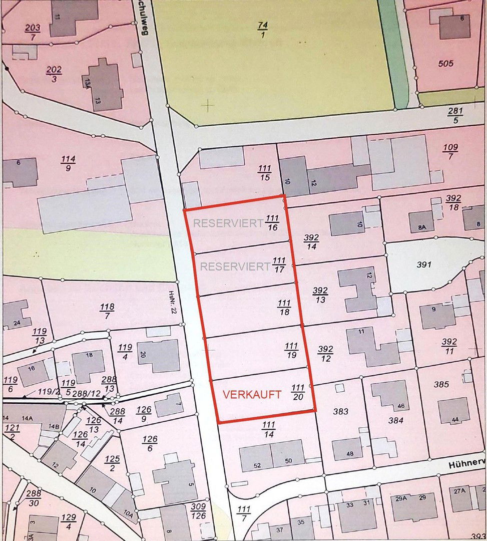 Grundstück zum Kauf provisionsfrei 221.000 € 650 m²<br/>Grundstück Am Schulweg Ehmen Ehmen 38442