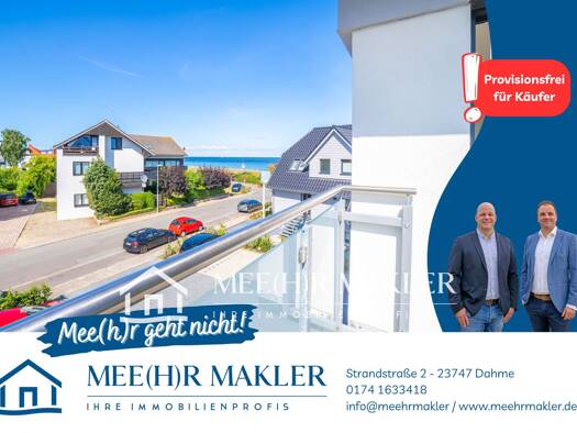 Maisonette zum Kauf - Erstbezug provisionsfrei 650.000 € 3 Zimmer 92,4 m² 1. Geschoss Leuchtturmstraße 12 a Dahme Dahme 23747