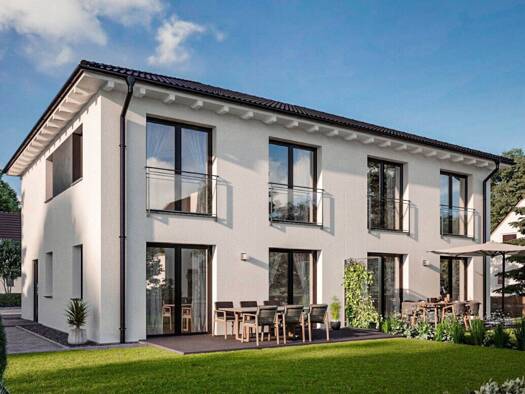 Doppelhaushälfte zum Kauf - Erstbezug 664.000 € 5,5 Zimmer 114 m² 310 m² Grundstück Rüthenenstraße Meiningen 6812