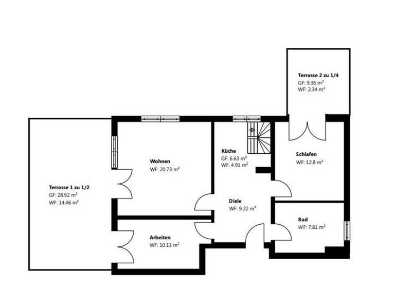 Wohnung zum Kauf provisionsfrei 729.000 € 3,5 Zimmer 97,5 m² EG Allach-Untermenzing München 80999
