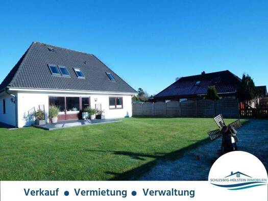 Einfamilienhaus zum Kauf 373.000 € 5 Zimmer 127 m² 874 m² Grundstück Niebüll 25899