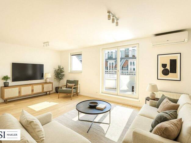 Wohnung zum Kauf 465.000 € 2 Zimmer 54 m² 4. Geschoss Schönbrunner Straße 22-24 Wien 1050