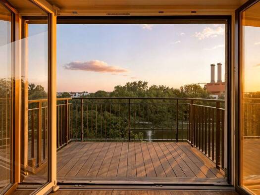 Wohnung zur Miete - Erstbezug Wohnen auf Zeit 1.700 € 2 Zimmer 59,5 m² frei ab sofort Am Charlottenburger Ufer 14 Charlottenburg Berlin 10587