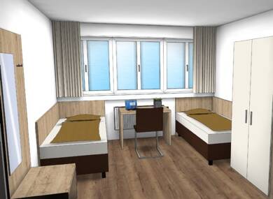 Wohnung zur Miete 12 € 7 Zimmer 12 m² Dachgeschoss, 1. Geschoss frei ab sofort Waaler Str. 7 Rohrbach Rohrbach 85296