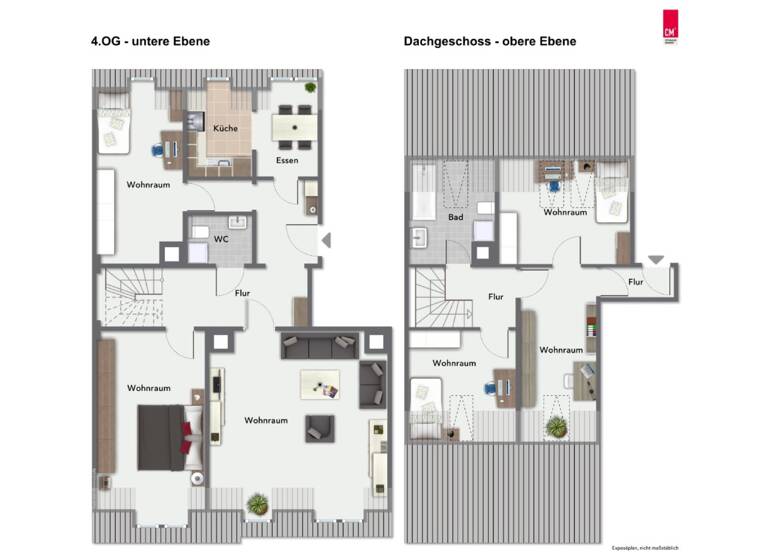 Maisonette zum Kauf 395.000 € 5 Zimmer 121,2 m²<br/>Wohnfläche Leipziger Vorstadt Dresden 01097