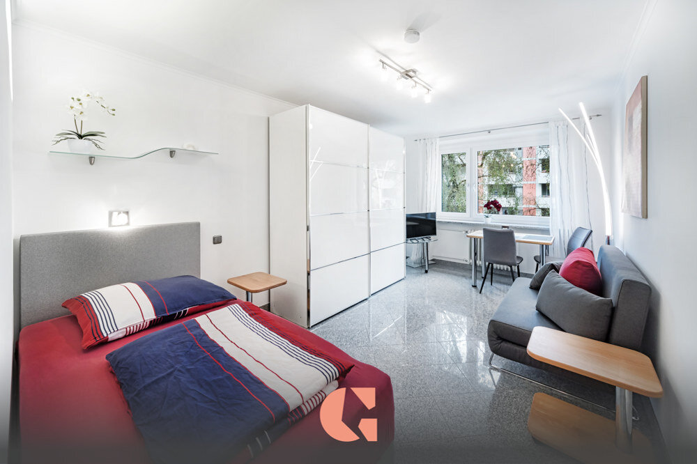 Wohnung zur Miete 1.050 € 1 Zimmer 26 m²<br/>Wohnfläche 3.<br/>Geschoss 01.12.2024<br/>Verfügbarkeit Düsseldorfer Str. 7 Am Luitpoldpark München 80804