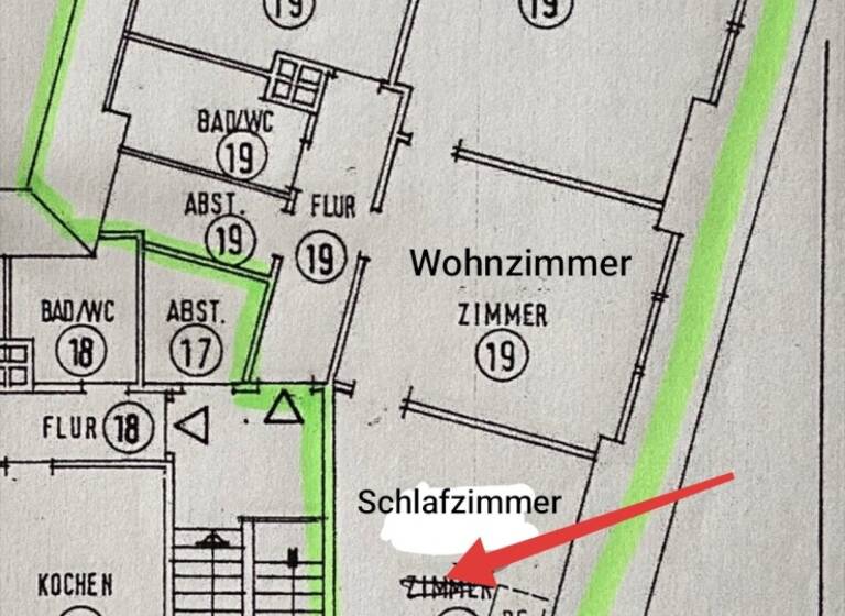 WG-Zimmer zur Miete 300 € 20 m² frei ab sofort Gersweilerstraße 28 Alt-Saarbrücken Saarbrücken 66117