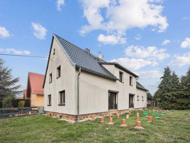 Einfamilienhaus zum Kauf 397.000 € 4 Zimmer 181,1 m² 991 m² Grundstück Pomßen Parthenstein 04668