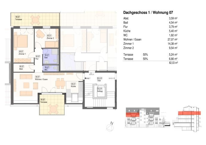 Wohnung zum Kauf provisionsfrei als Kapitalanlage geeignet 519.800 € 3,5 Zimmer 81,7 m²<br/>Wohnfläche Oberensingen Nürtingen 72622