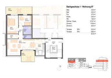 Wohnung zum Kauf provisionsfrei als Kapitalanlage geeignet 519.800 € 3,5 Zimmer 81,7 m² Oberensingen Nürtingen 72622