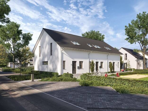 Reihenendhaus zum Kauf - Erstbezug provisionsfrei 317.800 € 4 Zimmer 108 m² 180 m² Grundstück Hausen vor Wald Hüfingen 78183