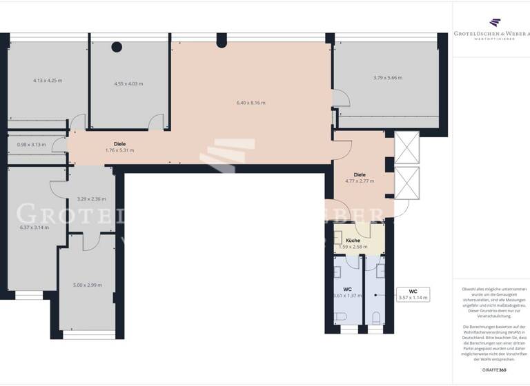 Bürofläche zur Miete 1.785 € 198,4 m²<br/>Bürofläche Mitte Bremerhaven 27568