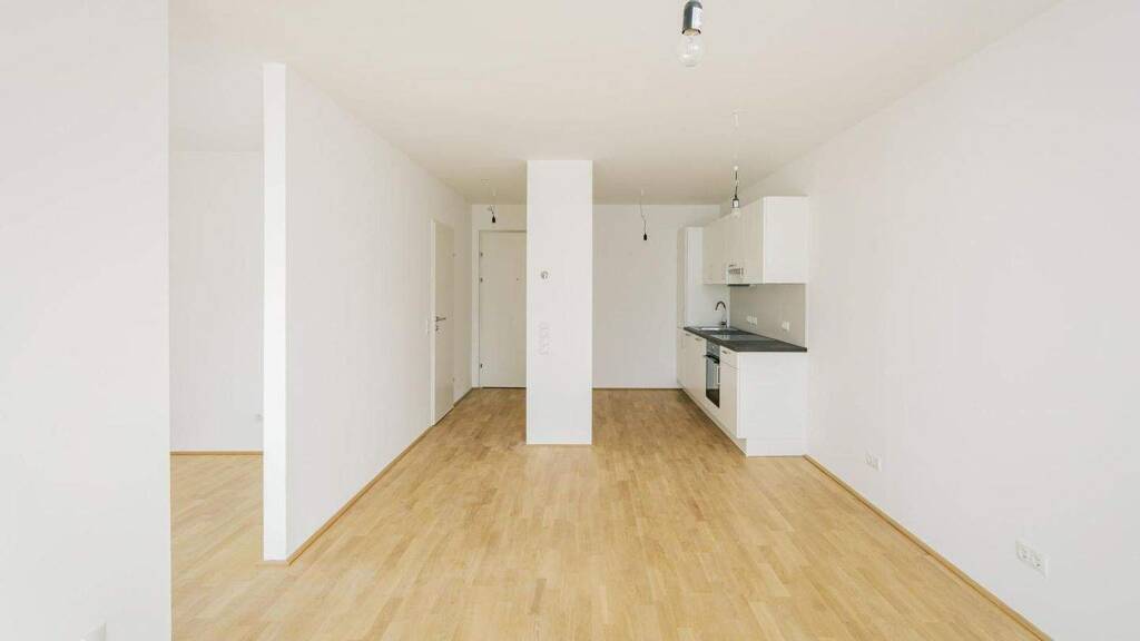 Wohnung zur Miete - Erstbezug 592 € 2 Zimmer 42,6 m² 1. Geschoss Stockerau 2000