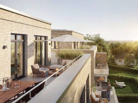 Penthouse zum Kauf - Neubau provisionsfrei 4 Zimmer 192,5 m² Wohldorf-Ohlstedt Hamburg-Ohlstedt 22397