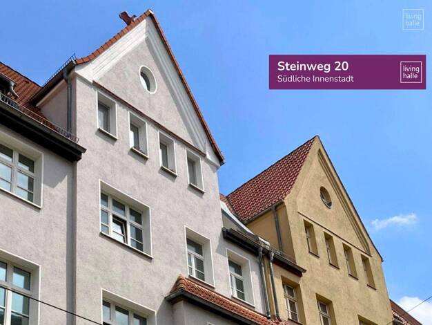 WG-Zimmer zur Miete 650 € 3 Zimmer 76,9 m² 1. Geschoss Steinweg 20 Innenstadt Halle 06110
