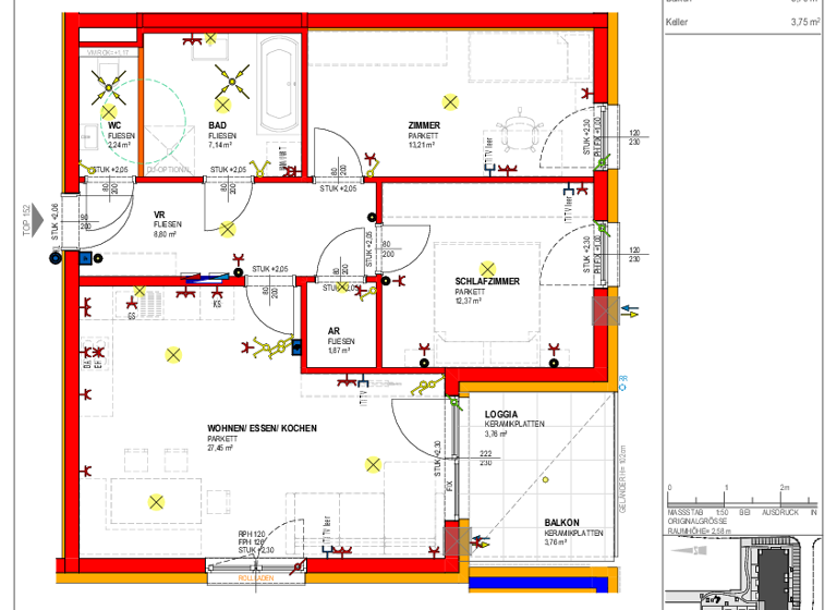 Wohnung zur Miete - Erstbezug 980 € 3 Zimmer 73,1 m² 2. Geschoss Am Dorfplatz 2 Alkoven 4072