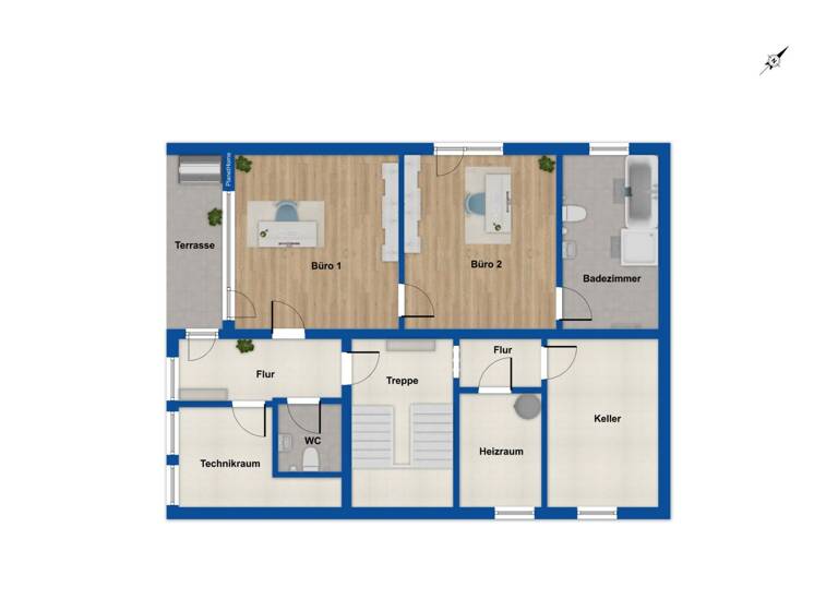 Mehrfamilienhaus zum Kauf 399.000 € 8 Zimmer 220 m² 1.300 m² Grundstück frei ab 01.07.2026 Simmern/Hunsrück 55469