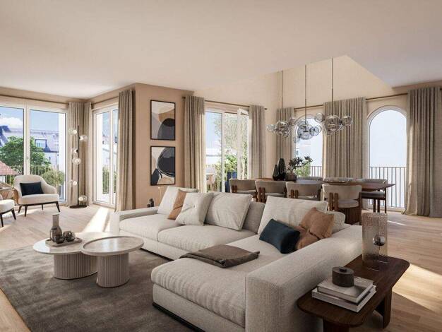 Maisonette zum Kauf - Erstbezug provisionsfrei 3.399.900 € 4,5 Zimmer 157,2 m² 4. Geschoss Neuhausen-Nymphenburg München 80636