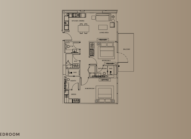 Wohnung zum Kauf 423.474 € 3 Zimmer 110,7 m² Dubai