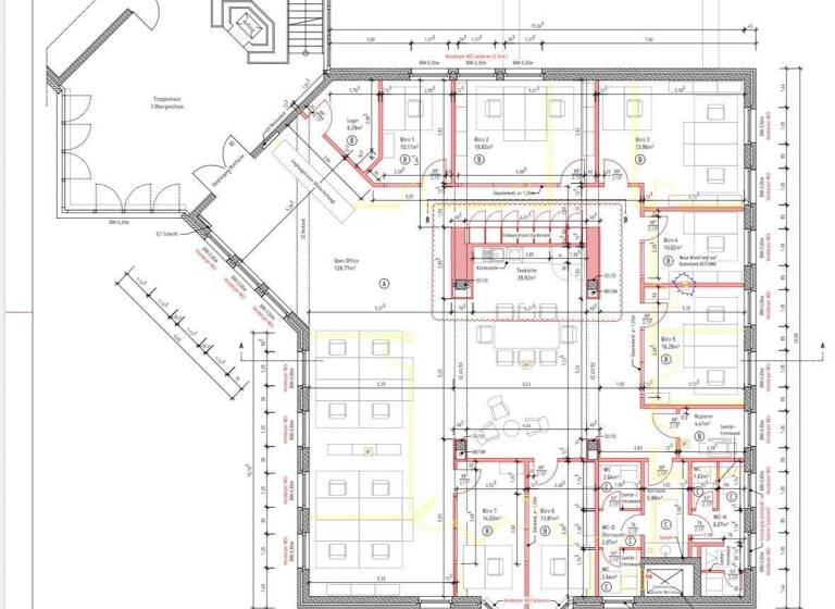 Bürofläche zur Miete provisionsfrei 10 € 181 m² Bürofläche Lehe Bremen 28359