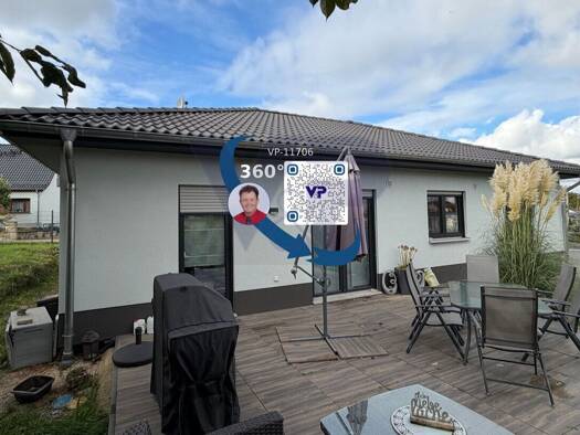 Bungalow zum Kauf provisionsfrei 379.500 € 4 Zimmer 110 m² 1.021 m² Grundstück frei ab 01.02.2027 Pölzig Pölzig 07554