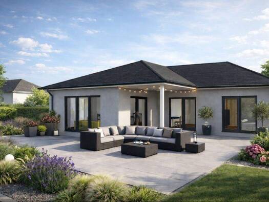 Einfamilienhaus zum Kauf - Erstbezug 490.100 € 4 Zimmer 126 m² 1.382 m² Grundstück Straße des Friedens 15 C Hohenweiden Schkopau-Hohenweiden 06258