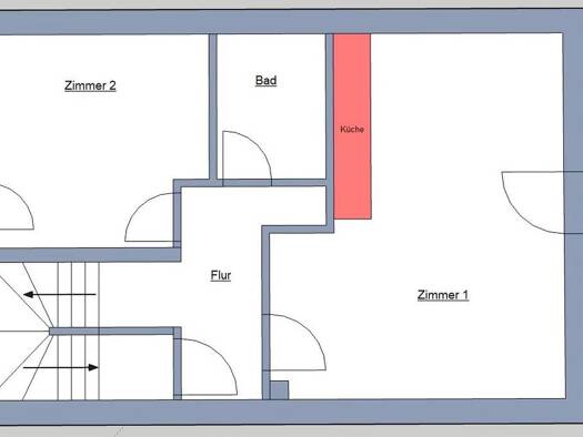 Maisonette zur Miete 2.100 € 5 Zimmer 120 m² Geschoss 2/3 frei ab 01.02.2026 St. Lorenz Nord Lübeck 23554