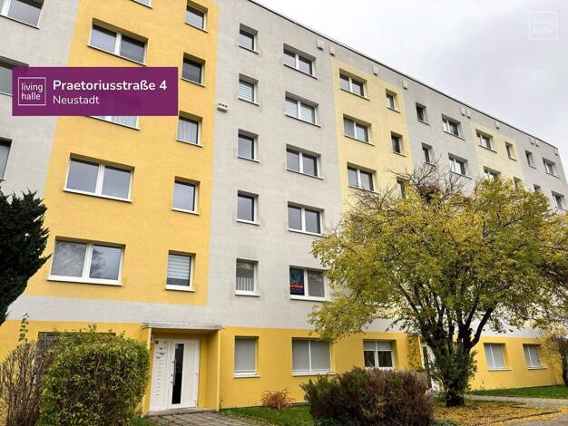 Wohnung zur Miete 415 € 3 Zimmer 56,8 m² 4. Geschoss Praetoriusstraße 4 Südliche Neustadt Halle (Saale) 06124