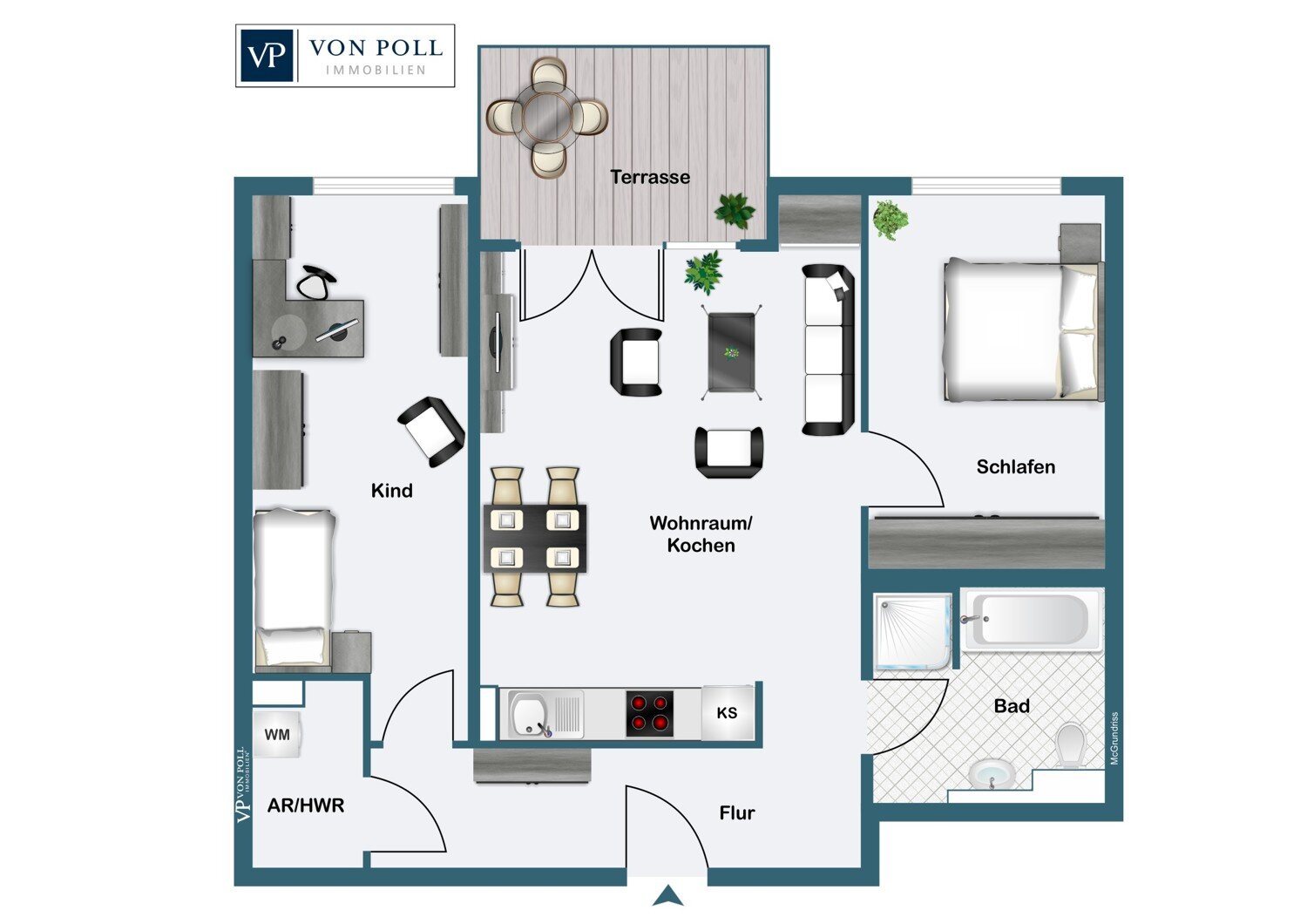 Wohnung zum Kauf 498.000 € 3 Zimmer 78 m²<br/>Wohnfläche EG<br/>Geschoss Herzo Base Herzogenaurach 91074