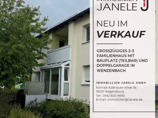 Mehrfamilienhaus zum Kauf 840.000 € 183 m² 1.053 m² Grundstück frei ab sofort Wenzenbach 93173