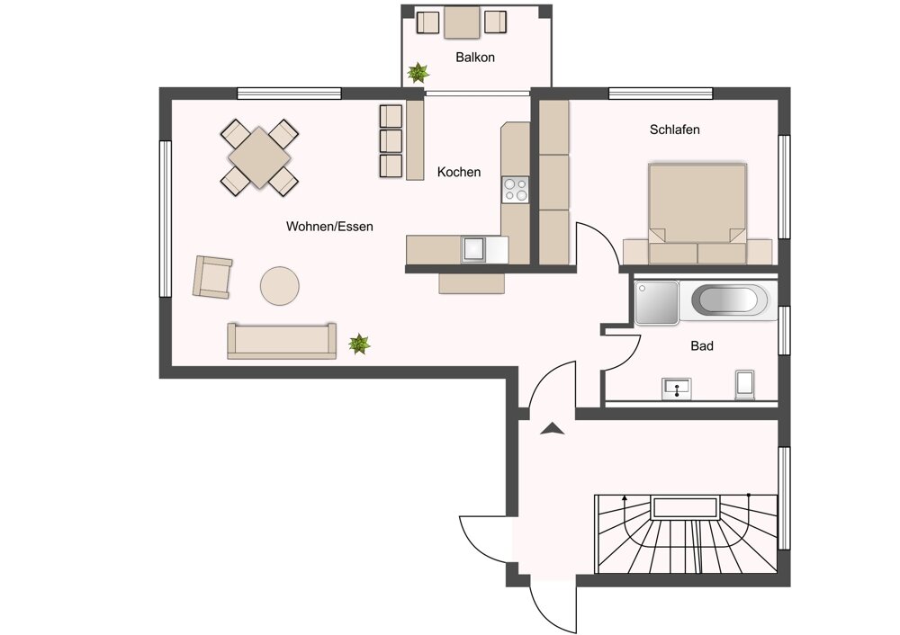 Wohnung zur Miete 750 € 2 Zimmer 60,5 m²<br/>Wohnfläche 01.04.2025<br/>Verfügbarkeit Geisenfeld Geisenfeld 85290