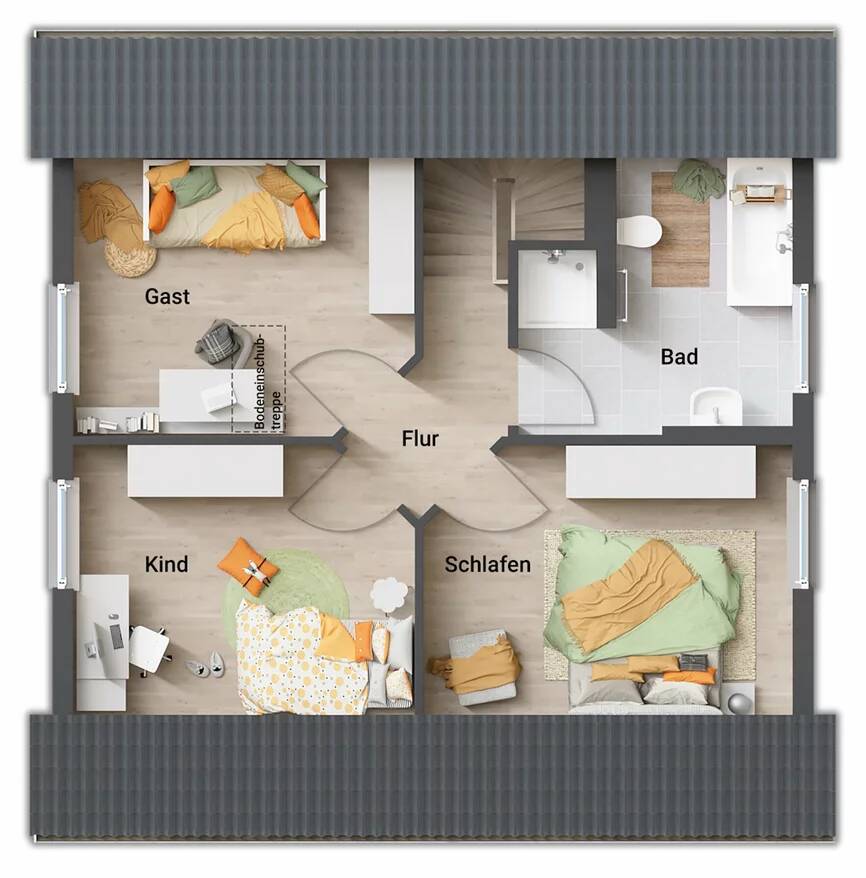 Immobilie in Rheinau - Raumwunder 100 - Viel Wohnraum auf kleiner Fläche - Bild 3