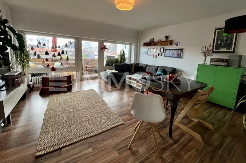 Wohnung zum Kauf 549.000 € 3 Zimmer 90 m²<br/>Wohnfläche Altstadt - Süd Köln 50678