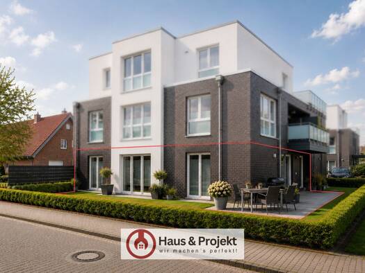 Wohnung zum Kauf 349.000 € 3 Zimmer 97 m² Heidmühle Schortens 26419