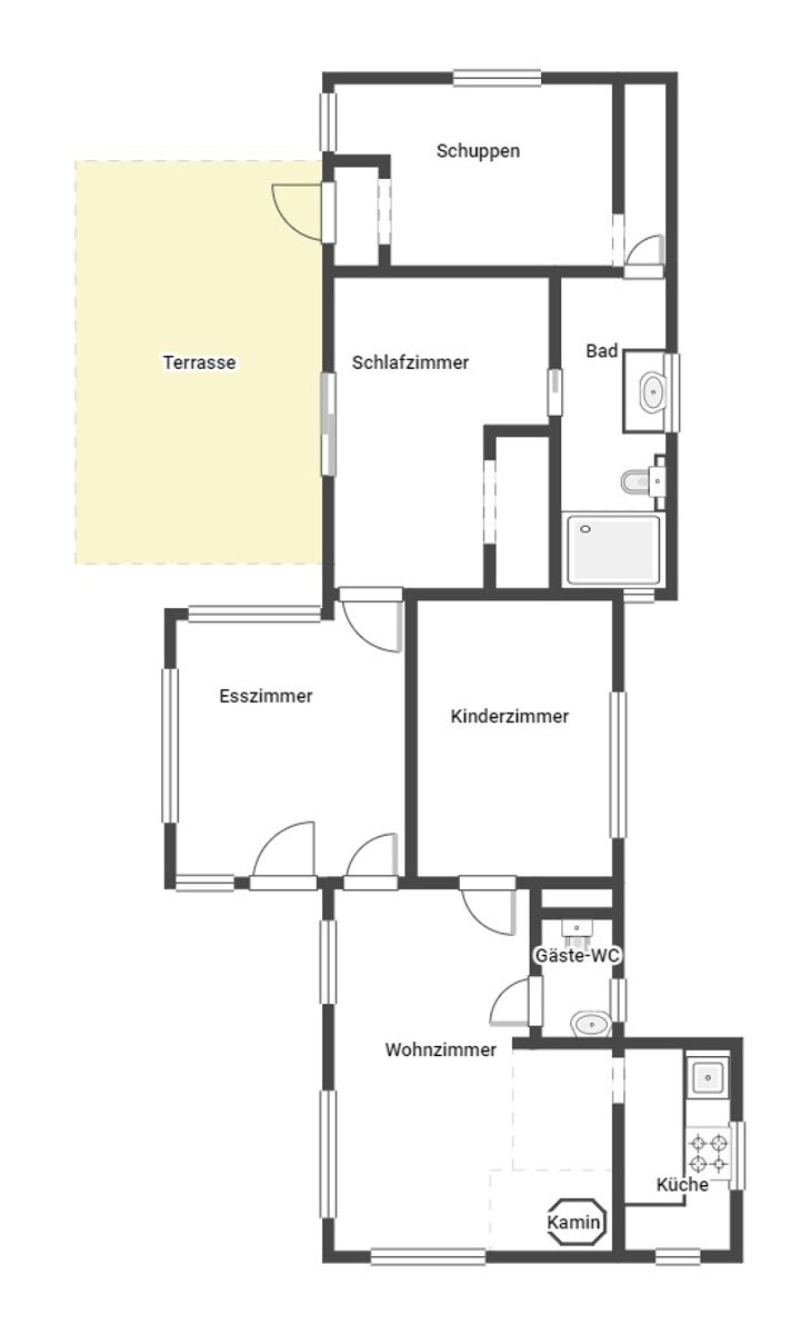 Immobilie zum Kauf als Kapitalanlage geeignet 380.000 € 4 Zimmer 71 m²<br/>Fläche 698,3 m²<br/>Grundstück Haffkrug Haffkrug 23683