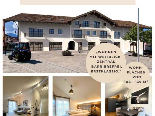 Wohnung zum Kauf provisionsfrei 624.750 € 3 Zimmer 93,5 m² Marktplatz 10 Grabenstätt 83355