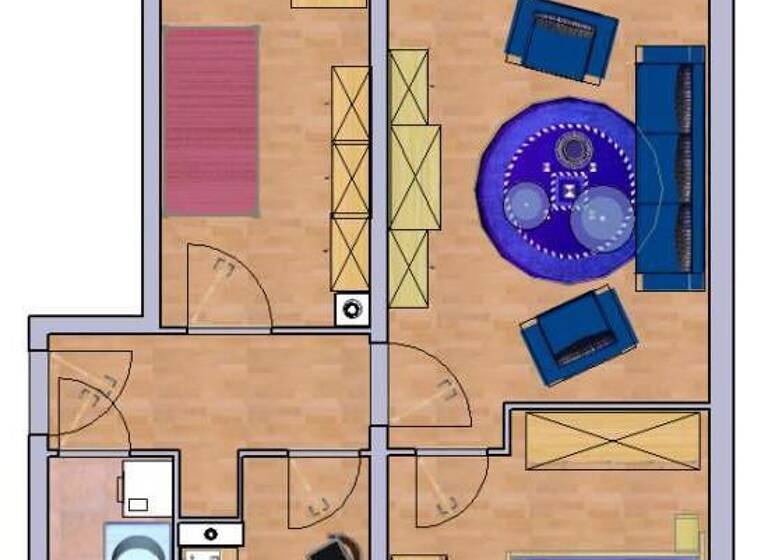 Wohnung zur Miete 331 € 3 Zimmer 58 m² 3. Geschoss frei ab sofort Frankenberg 09669