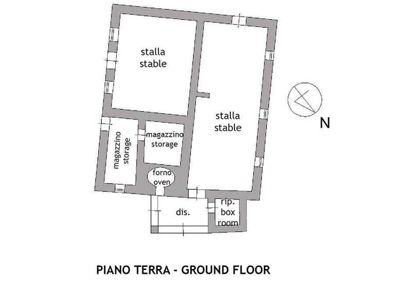 Bauernhaus zum Kauf 380.000 € 10 Zimmer 264 m² 70.000 m² Grundstück San Casciano dei Bagni 53040