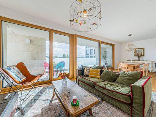 Wohnung zur Miete 3.700 € 4 Zimmer 116 m² 6. Geschoss Altstadt Frankfurt am Main 60311