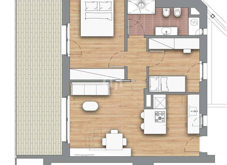 Terrassenwohnung zum Kauf 420.000 € 3 Zimmer 64 m² 1. Geschoss frei ab sofort Via Vittoriale 9 Gardone Riviera 25083