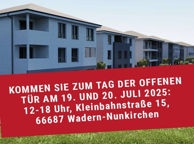 Wohnung zum Kauf - Neubau provisionsfrei 250.000 € 2 Zimmer 74,8 m² Kleinbahnstr. 15 B Nunkirchen Wadern 66687